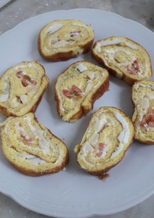 Una foto de Exquisito pionono casero