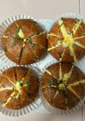Foto resep Korean Garlic cream cheese bread