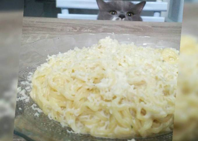 Mie Carbonara Ala Ala