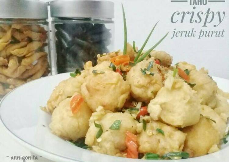  Resep  Tahu Crispy Jeruk  Purut  cabe garam oleh anni 