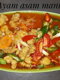 Foto resep Ayam Asam Manis