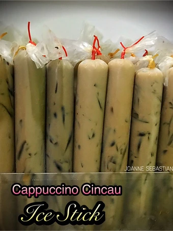 Langkah Mudah untuk Menyiapkan Resep Cappuccino Cincau Ice Stick yang Uenak Anti Ribet, Mantap Sekali