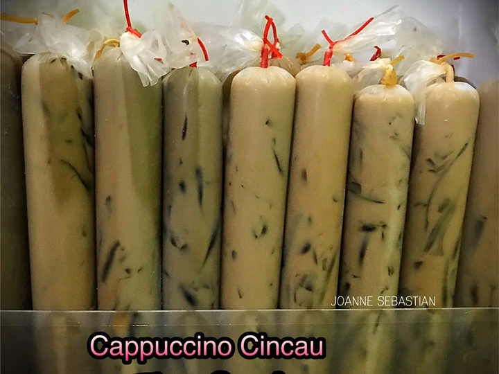Langkah Mudah untuk Menyiapkan Resep Cappuccino Cincau Ice Stick yang Uenak Anti Ribet, Mantap Sekali