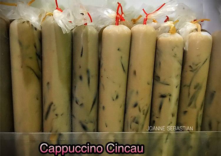 Resep Cappuccino Cincau Ice Stick Anti Gagal