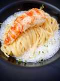 สปาเก็ตตี้ล๊อปสเตอร์ซอสไวน์ขาว (Spaghetti Lobster White Wine Sauce)