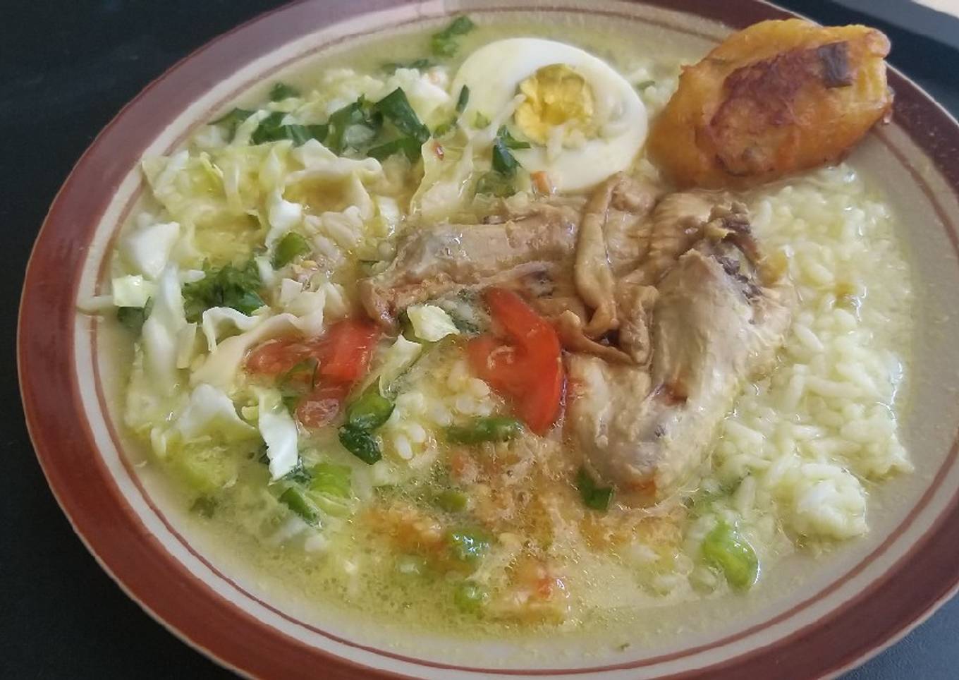 Soto ayam santan kuning