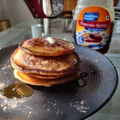 A picture of Atta pan cake.
