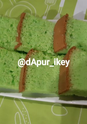 Foto resep Ogura cake pandan