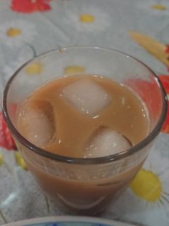 صورة لوصفة قهوة الفول السوداني الباردة