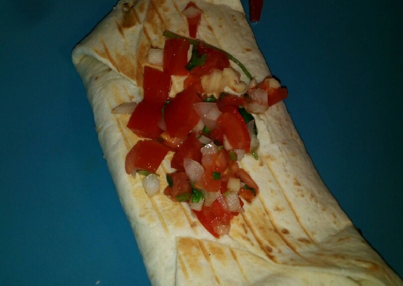 Burritos de pollo