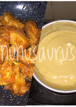 Foto resep Spicy Wings with Cheesedip ala Rich**s*