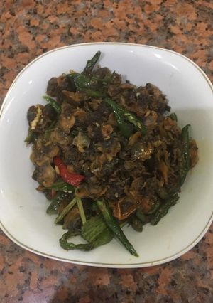 Foto resep Kerang cabe ijo