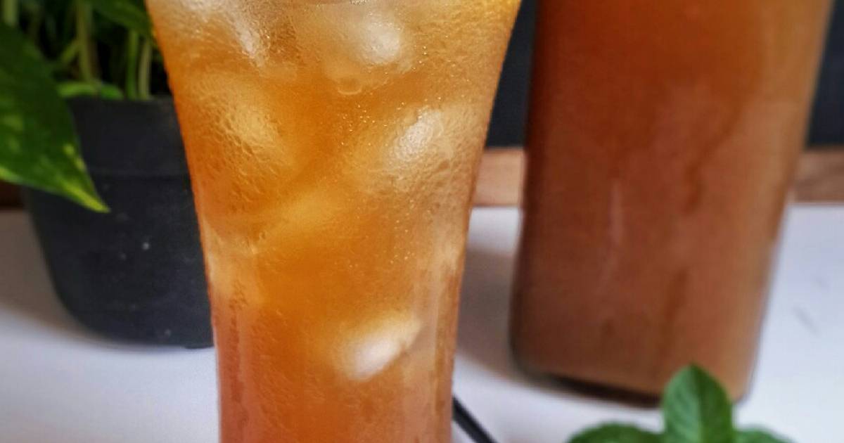 Resep Pineapple Mint Iced Tea oleh Amanda Garden To Table Cookpad