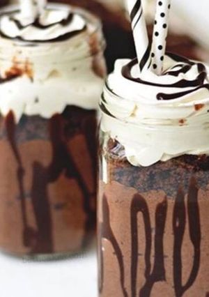 صورة لوصفة الذ موكا بارد 😋😩💜