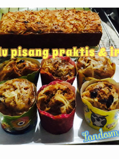 Foto resep Bolu Pisang (versi Irit & Praktis) part 1