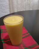 Licuado de durazno, chía y mango 🍑🥭 :)