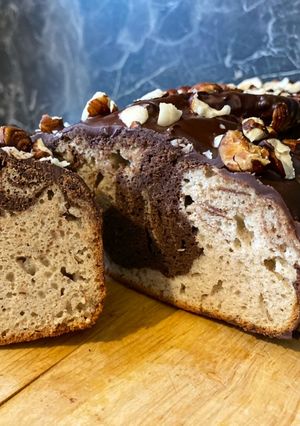 Une photo de 61• 🍰 Marbé Choco-Noisette au Sarrasin «Healthy » 🍫
