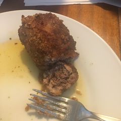 A picture of Mock chicken legs.