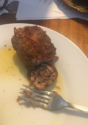 A picture of Mock chicken legs.