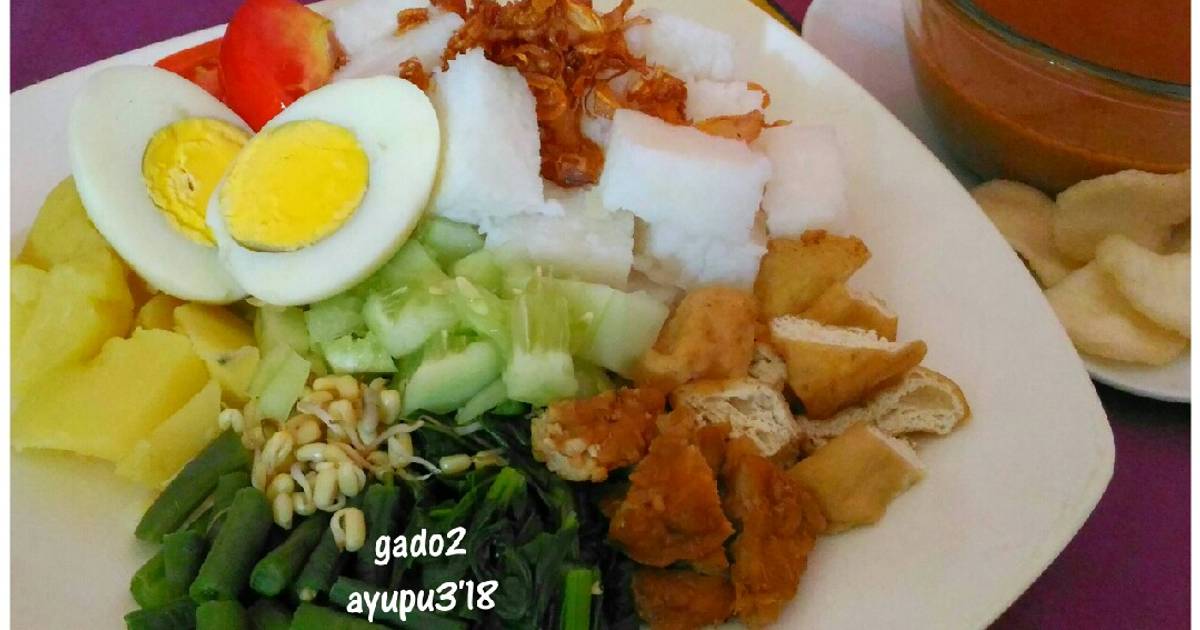 670 resep  bumbu kacang gado  gado  enak dan sederhana Cookpad