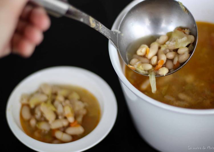 Alubias con verduras