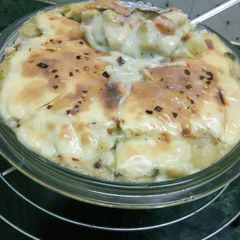 A picture of Baked vegetable.