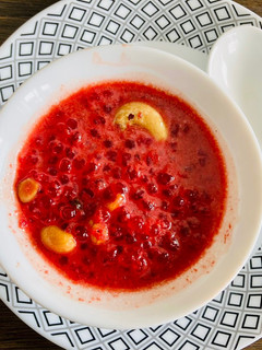 பீட்ரூட் ஜவ்வரிசி பாயாசம்(beetroot sago payasam recipe in tamil) செய்முறை முக்கிய புகைப்படம்