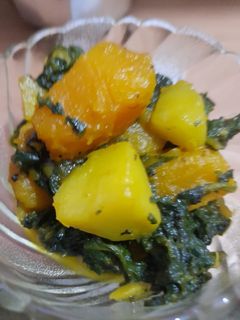 পালং শাকের ঘন্ট (Palak saager ghonto recipe in Bengali) রেসিপির প্রধান ছবি
