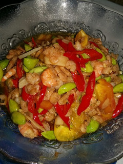 Foto resep Tumis udang pete
