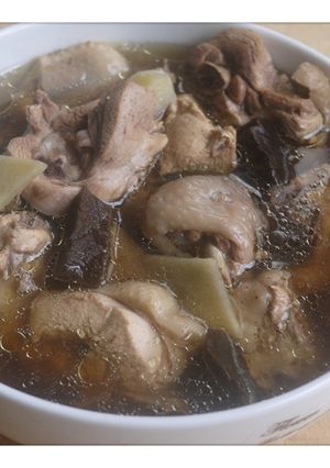 老菜脯雞 的食譜成品照片