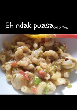 Foto resep Mpasi 11 m+ makaroni menu lengkap