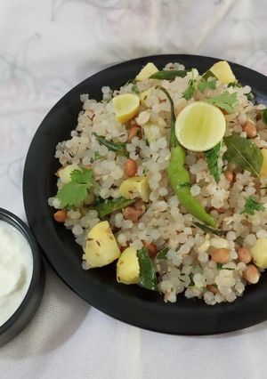 સાબુદાણા ની ખીચડી (Sabudana Khichdi Recipe In Gujarati) રેસીપી મુખ્ય ફોટો