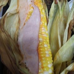 A picture of Grilled Corn and Bacon.
