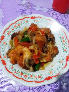 Foto resep Ayam asam manis simpel