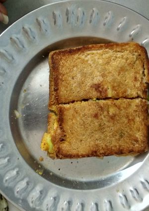 A picture of Veg sandwich.