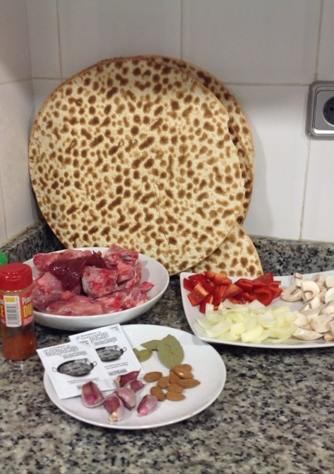 Una foto de Gazpacho manchego