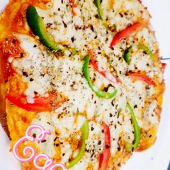 A picture of Egg pizza.