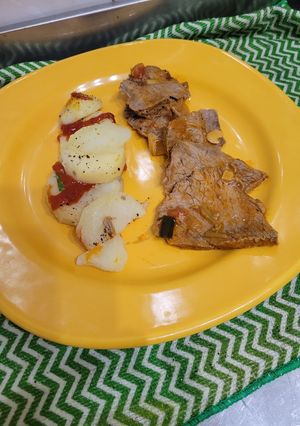 Una foto de Vitel criollo