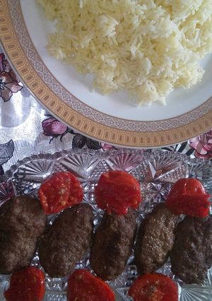 عکسی از دستور کباب تابه ای