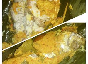 Foto resep Pepes Ikan Bawal ft Ikan Kembung Bumbu Kelapa Muda