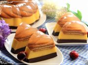 Gambar puding biskuit marie