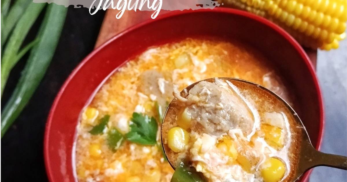 Resep Sup Tomat Telur Jagung Favorit Bunda
