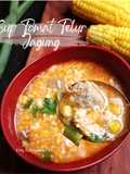 Sup Tomat Telur Jagung
