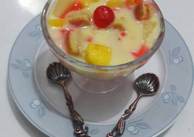 Recipe of Favorite 🍍🍓🍍Fruit custard 🍍🍓🍍  #ramadankitiyari