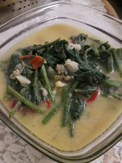 Foto resep Daun labu kuah santan
