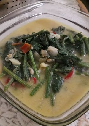 Foto resep Daun labu kuah santan