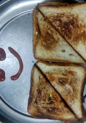 A picture of Veg Cheese Toast.