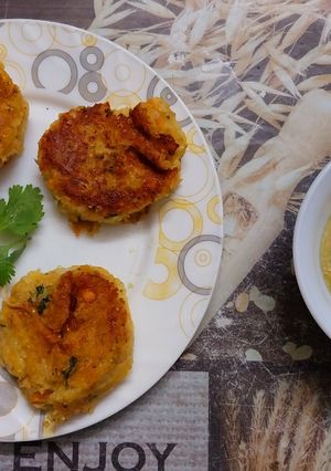 A picture of Cauliflower kebabs.