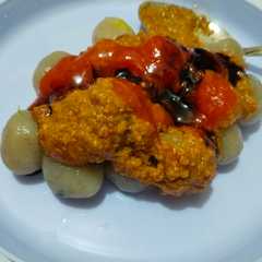 A picture of Cilok Bumbu Kacang.