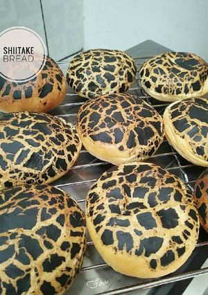 Foto resep Shiitake Bread aka Roti Jamur